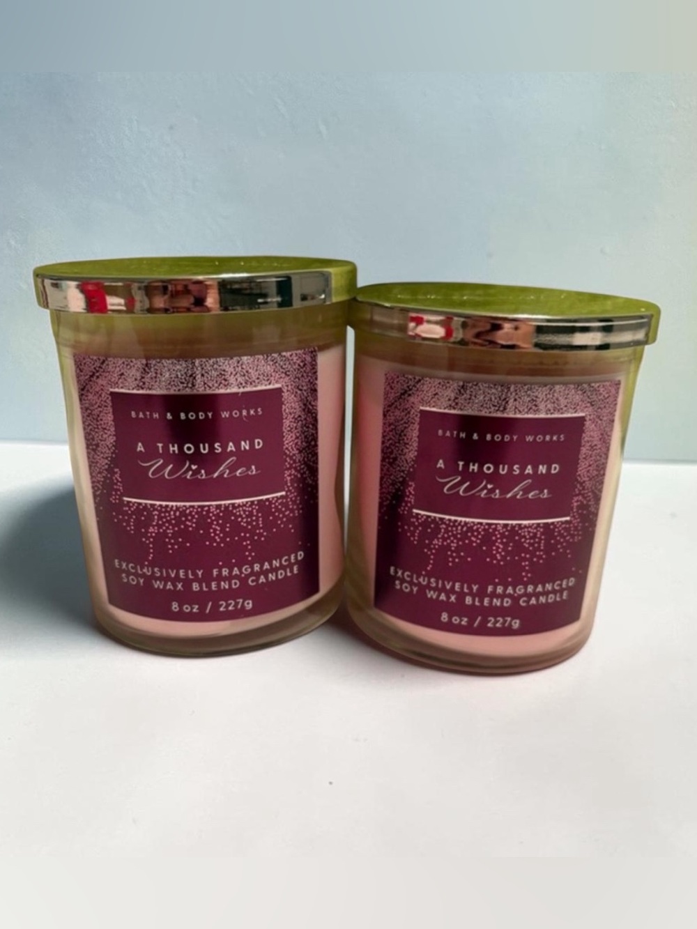 NWT Bath & Body Works Candle Bundle A Thousand Wishes
